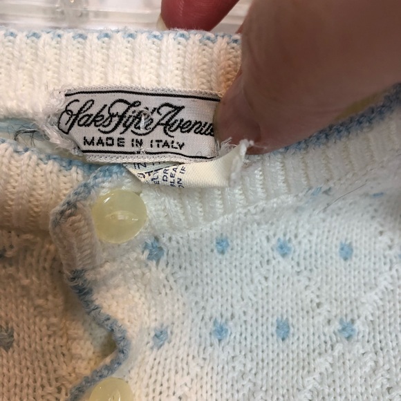 Vintage Saks Fifth Avenue Sweater - Picture 3 of 5